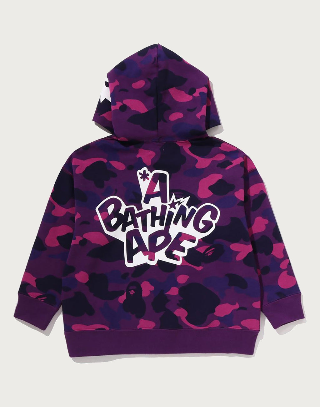COLOR CAMO APE HEAD RELAXED FIT PULLOVER HOODIE KIDS