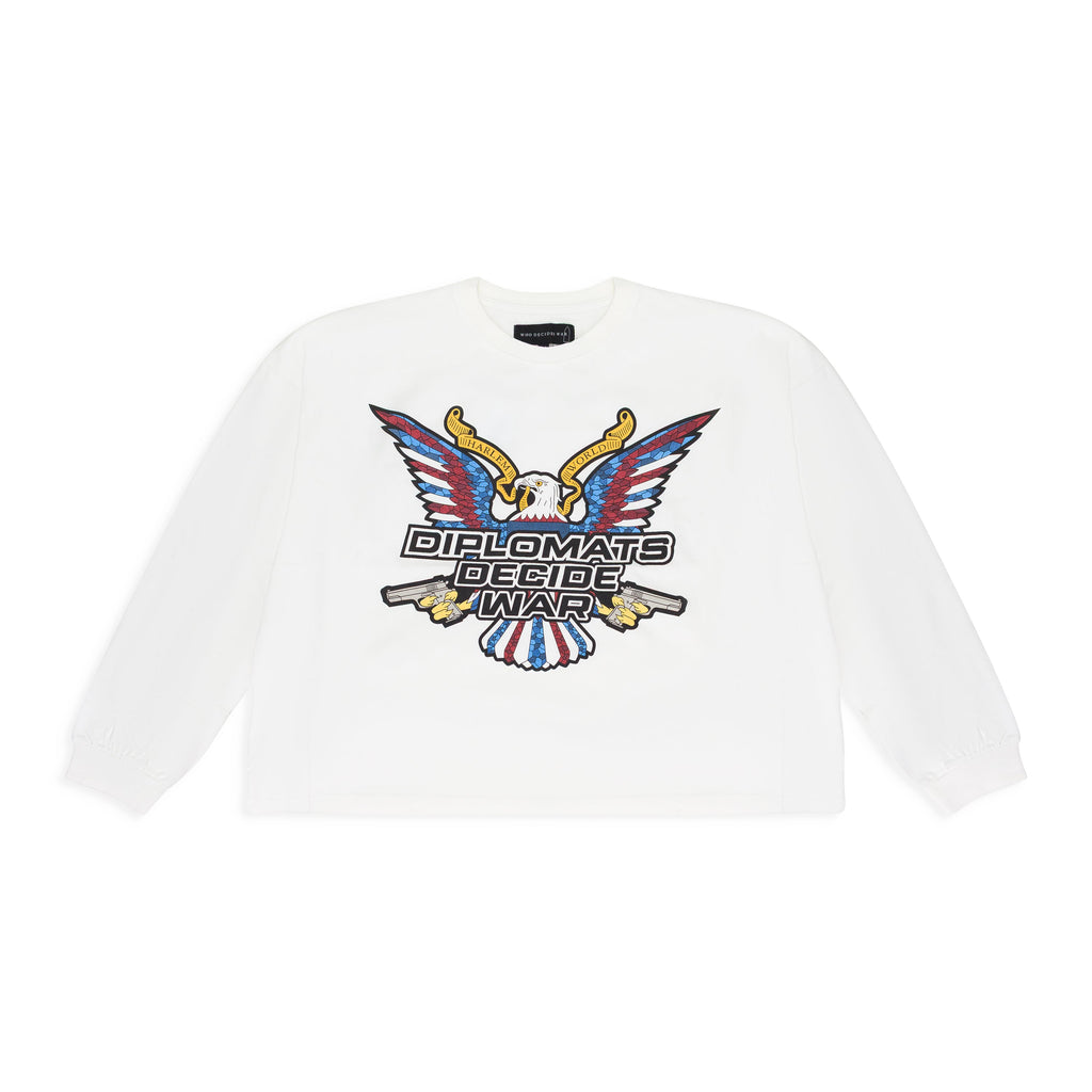 WHITE DIPLOMATS DECIDE SWEATSHIRT