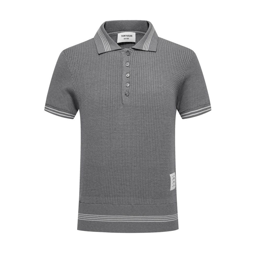 Classic Four-Bar Wool T-Shirt - 100% Cotton Made in Japan | Thom Browne