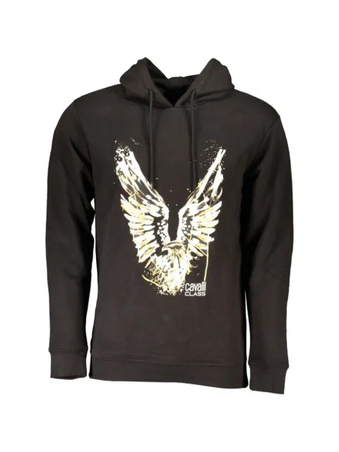 Cavalli Class eagle-print hoodie
