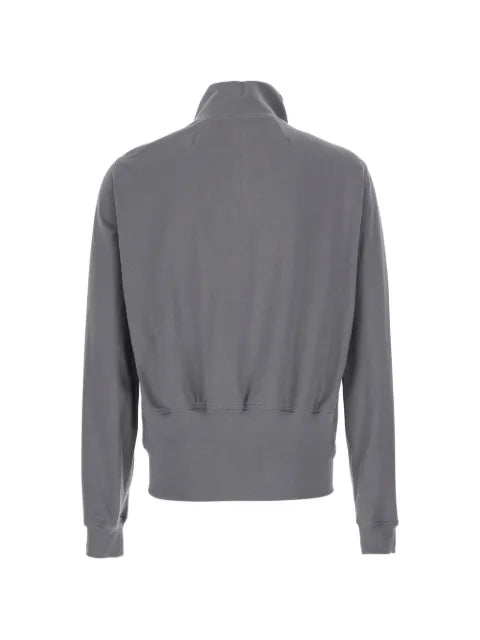 Rick Owens Tower Bauhaus asymmetric-zip high-neck sweatshirt