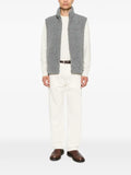 Herno faux-fur high-neck gilet