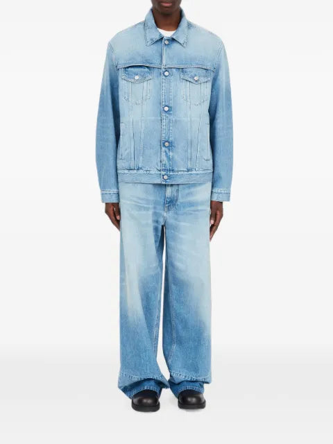 MM6 Maison Margiela layered denim jacket