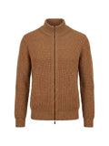 Drumohr ribbed-knit zip-up cardigan