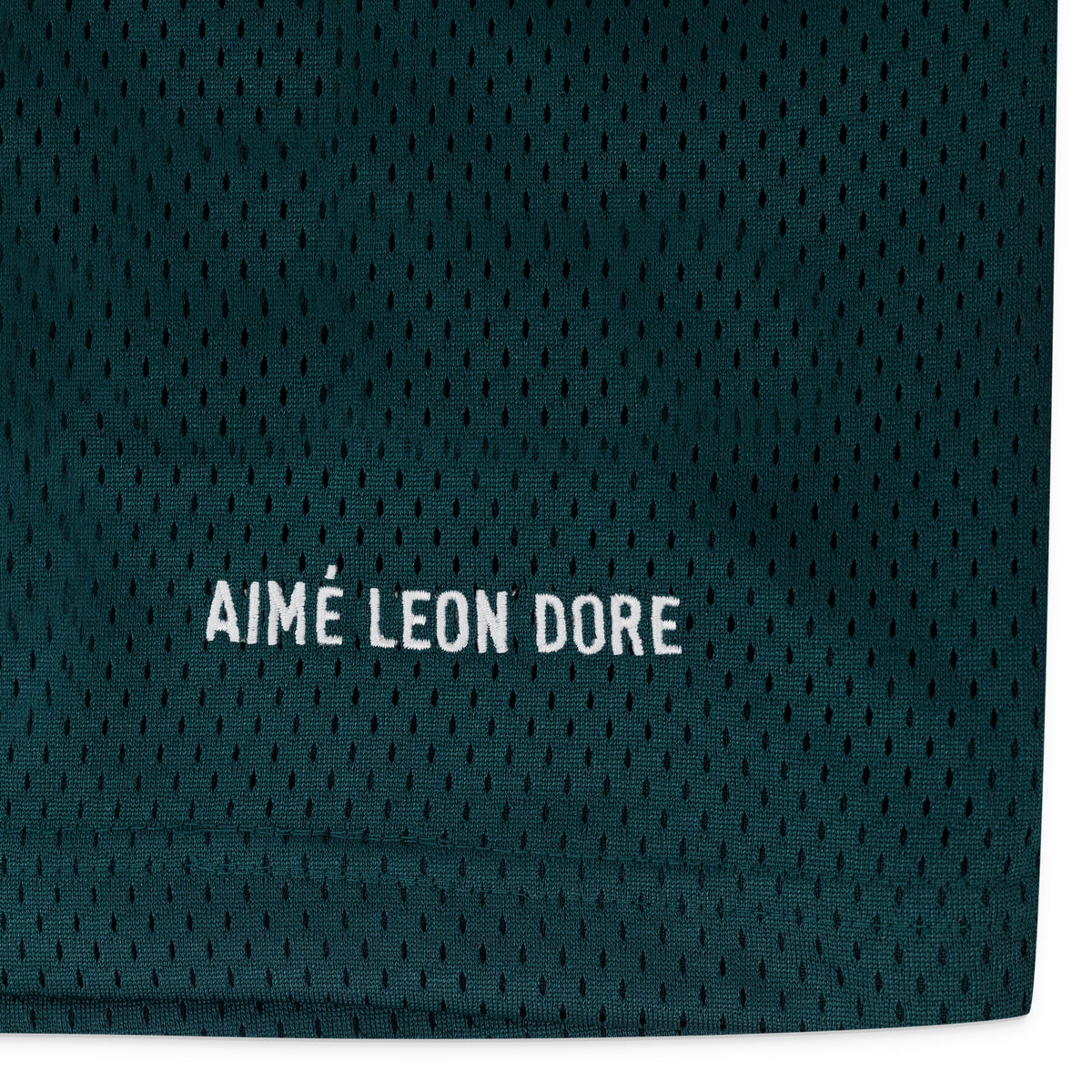 Green Logo Gym Short