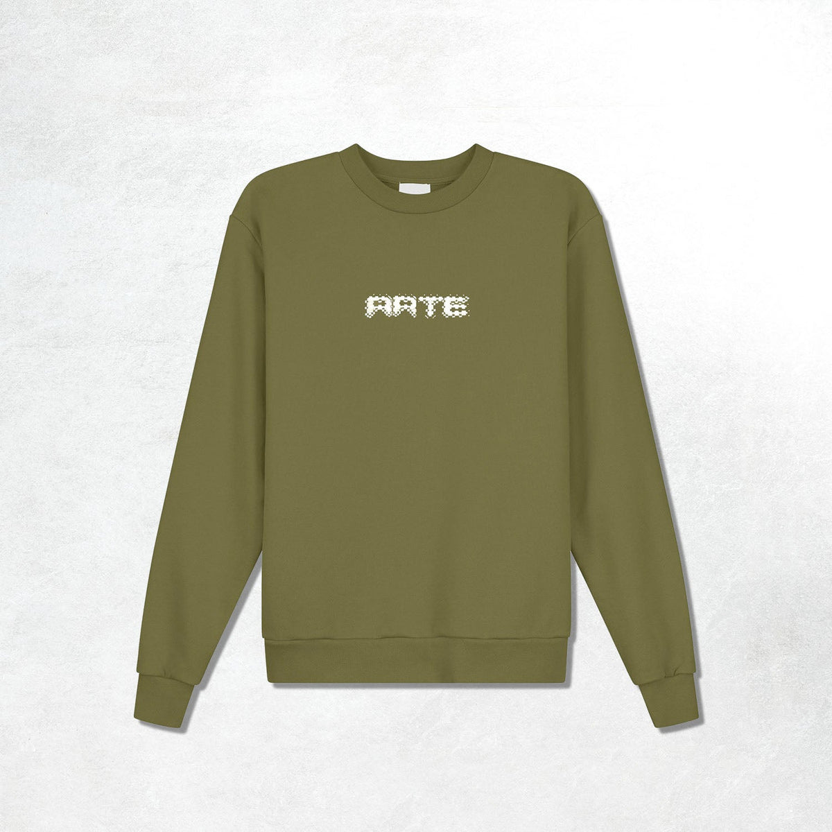 Arte Pixel Crewneck: Green