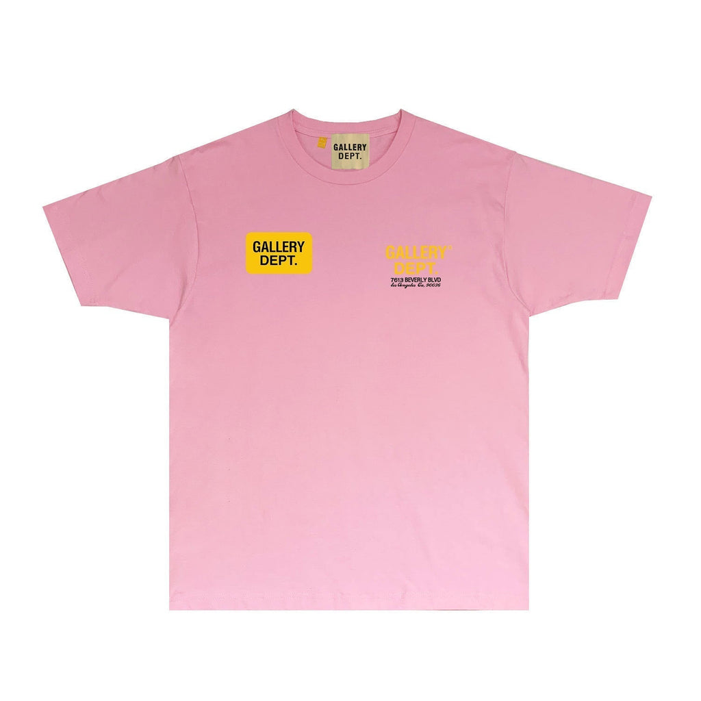Gallery Dept T Shirts Fashion Brand Tee Shirt Short Sleeve T-shirt Blouse