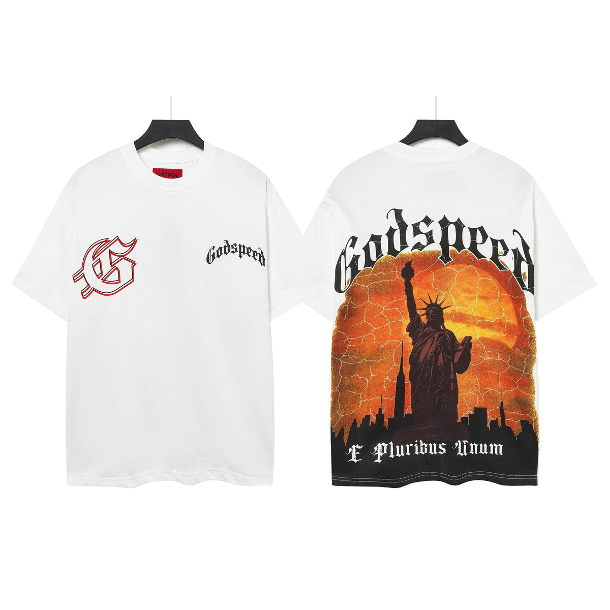 Godspeed E Pluribus Unum Graphic T-Shirt