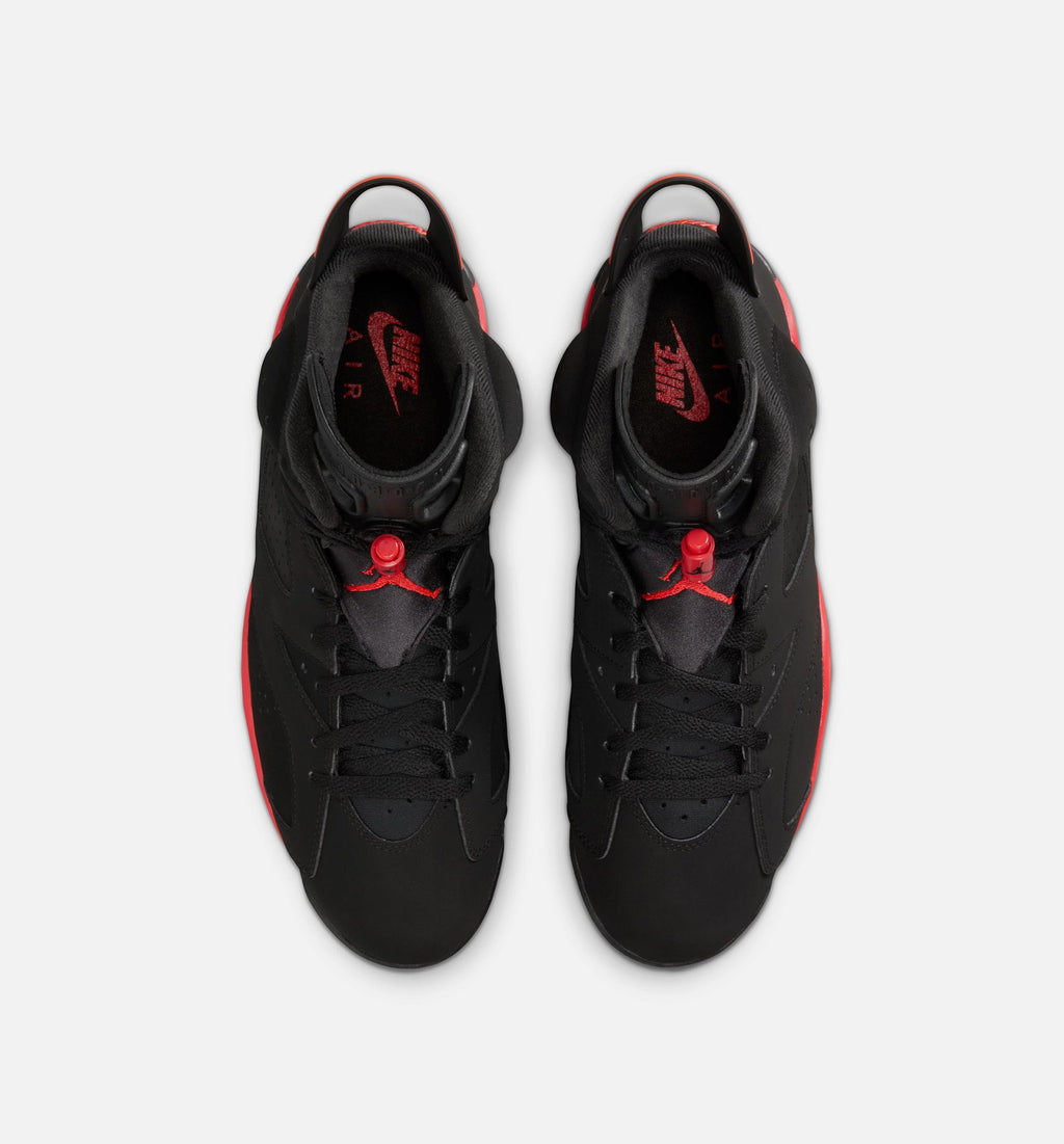 Air Jordan 6 Retro Infrared Salesman | Men's Lifestyle Shoe | Black/Infrared