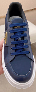 Prada Triangle Plaque Low-Top Sneakers - Treaded Rubber Sole